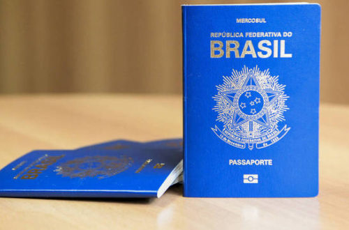 Capa do Passaporte do Brasil